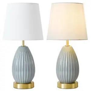 18-inch Table Lamp Set Of 2 with E26 Socket, 60W Max, Bedside Nightstand Lamps for Living Room Bedroom Kid'S Room (Bulbs Excluded) 18-inch Table Lamp Set Of 2 with E26 Socket, 60W Max, Bedside Nightstand Lamps for Living Room Bedroom Kid'S Room (Bulbs Excluded)