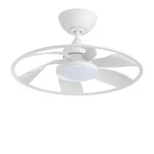 Light Pro 22 in. Led indoor Matt White Smart Ceiling Fan with Dc Motor Light Pro 22 in. Led indoor Matt White Smart Ceiling Fan with Dc Motor