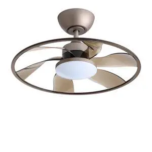 Light Pro 22 in. Led indoor Coffee Smart Ceiling Fan with Remote Control Light Pro 22 in. Led indoor Coffee Smart Ceiling Fan with Remote Control