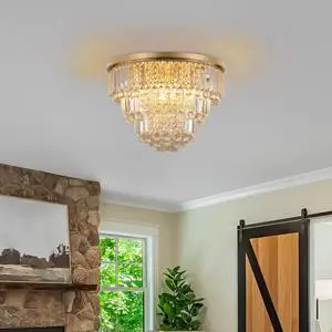 Gold Luxury Modern Style Crystal Lights,Large Ceiling Chandeliers,Dining Room,Living Room,Bedroom (Bulb Not included) Gold Luxury Modern Style Crystal Lights,Large Ceiling Chandeliers,Dining Room,Living Room,Bedroom (Bulb Not included)