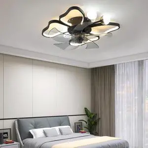 19.7 inch Light Ceiling Fan with Lights Remote Control with Modern Butterfly Design Styling, Black, Fan for Bedroom, Living Room, Timing Function, Noiseless, Children'S Favorite 19.7 inch Light Ceiling Fan with Lights Remote Control with Modern Butterfly Design Styling, Black, Fan for Bedroom, Living Room, Timing Function, Noiseless, Children'S Favorite