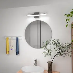 Led Bathroom Vanity Light Bar Dimmable Bathroom Light Fixtures Modern Over Mirror Lighting Fixture 16inch Bathwall Light 8W Wall Sconce Lighting for Bathrooms Bedroom Living Room indoor 6000K Led Bathroom Vanity Light Bar Dimmable Bathroom Light Fixtures Modern Over Mirror Lighting Fixture 16inch Bathwall Light 8W Wall Sconce Lighting for Bathrooms Bedroom Living Room indoor 6000K