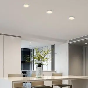 12-Pack 4 inch Ultra-Thin Led Recessed Ceiling Light with Junction Box, 2700K-5000K Dimmable Color Changing Downlight, 9W 810Lm, Easy install, Ideal for Kitchen, Bedroom, Basement 12-Pack 4 inch Ultra-Thin Led Recessed Ceiling Light with Junction Box, 2700K-5000K Dimmable Color Changing Downlight, 9W 810Lm, Easy install, Ideal for Kitchen, Bedroom, Basement