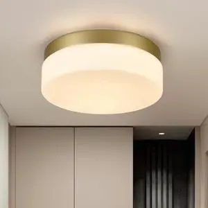 1 Pack Led Flush Mount Ceiling Light Fixture, Modern Kitchen Recessed Ceiling Lamp 24W 12 inch Closet Round Surface for Bathroom Laundry Bedroom Hallway(Gold) 1 Pack Led Flush Mount Ceiling Light Fixture, Modern Kitchen Recessed Ceiling Lamp 24W 12 inch Closet Round Surface for Bathroom Laundry Bedroom Hallway(Gold)