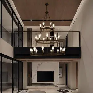 45" Retro industrial Style 3-Layer Pendant Light, 27-Lights Black Farmhouse Pendant, Suitable for Dining Rooms, Living Rooms (Bulb Not included) 45" Retro industrial Style 3-Layer Pendant Light, 27-Lights Black Farmhouse Pendant, Suitable for Dining Rooms, Living Rooms (Bulb Not included)