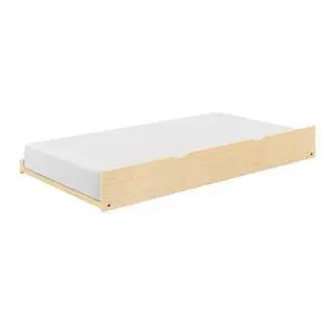 Natural Pine Finish Twin Trundle Transitional Bedroom Furniture 1Pc Natural Pine Finish Twin Trundle Transitional Bedroom Furniture 1Pc