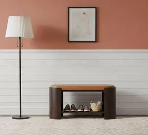 Artisan Furniture Solid Wood Arcus Shoe Bench Artisan Furniture Solid Wood Arcus Shoe Bench