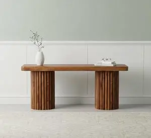 Artisan Furniture Solid Wood Astoria Fluted Bench Artisan Furniture Solid Wood Astoria Fluted Bench