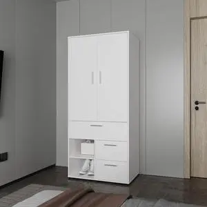 Upland Armoire, Badroom, White Upland Armoire, Badroom, White