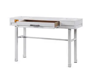 Cargo White Finish Vanity Desk Cargo White Finish Vanity Desk