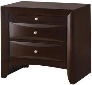 1Pc Contemporary 2 Drawer Nightstand End Table Jewelry Tray Brown Finish Solid Wood Wooden Bedroom Furniture 1Pc Contemporary 2 Drawer Nightstand End Table Jewelry Tray Brown Finish Solid Wood Wooden Bedroom Furniture