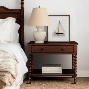 Large Nightstand, Morocco Brown Large Nightstand, Morocco Brown