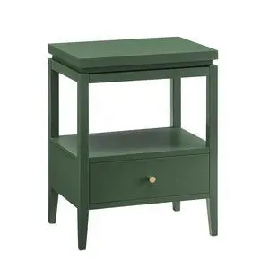 Olana Vintage Green 1-Drawer Nightstand Olana Vintage Green 1-Drawer Nightstand