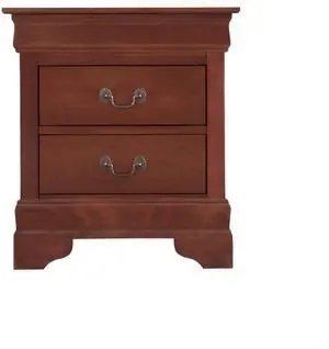 Elegant Traditional Cherry Nightstand Elegant Traditional Cherry Nightstand