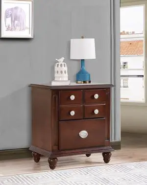 Summit G5950-N Night Stand , Cappuccino Summit G5950-N Night Stand , Cappuccino