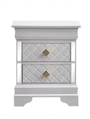 Verona G6735-N Nightstand Pearl White Verona G6735-N Nightstand Pearl White