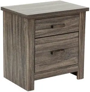 Nightstand In Gray Oak Nightstand In Gray Oak