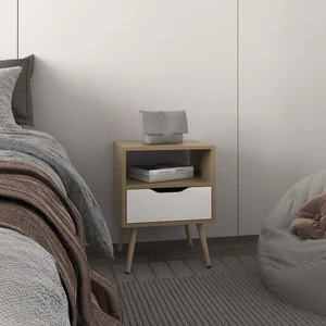 Nightstand, 1 Drawer, 1 Shelf Nightstand, 1 Drawer, 1 Shelf