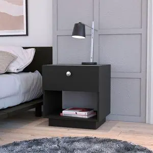 Sumter 1 Drawer Nightstand, Storage Shelf Sumter 1 Drawer Nightstand, Storage Shelf