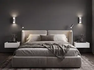 Custer Floating Nightstands Set Of 2 - Wall Mounted Bedside Tables For Bedroom, White Custer Floating Nightstands Set Of 2 - Wall Mounted Bedside Tables For Bedroom, White