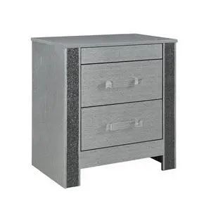 Lorenzo Silver Nightstand Lorenzo Silver Nightstand