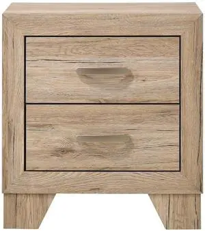 Miquell Natural Finish Nightstand Miquell Natural Finish Nightstand