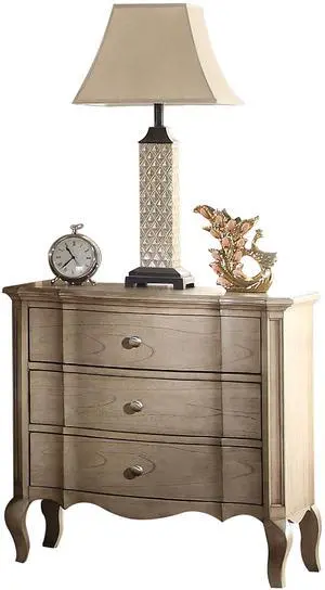 Chelmsford Antique Taupe Finish Nightstand Chelmsford Antique Taupe Finish Nightstand
