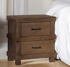 Traditional Bedroom Antique Oak Finish Nightstand With 2X Drawers Wooden Furniture 1Pc Traditional Bedroom Antique Oak Finish Nightstand With 2X Drawers Wooden Furniture 1Pc