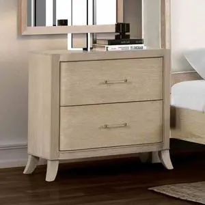 Transitional Style 1Pc Nightstand Curved Edges Usb Port French And English Dovetail Drawers Acrylic Handles Natural Oak Finish Bedroom Furniture Transitional Style 1Pc Nightstand Curved Edges Usb Port French And English Dovetail Drawers Acrylic Handles Natural Oak Finish Bedroom Furniture