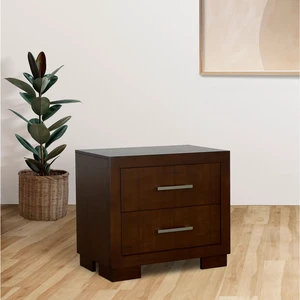 Polk Cappuccino 2-Drawer Nightstand Polk Cappuccino 2-Drawer Nightstand