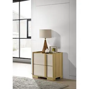 Lincoln Natural 2-Drawer Nightstand Bedside Table Lincoln Natural 2-Drawer Nightstand Bedside Table
