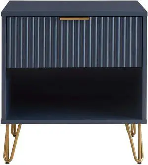 Nightstand In Midnight Blue Nightstand In Midnight Blue