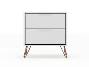 Nightstand In White Nightstand In White