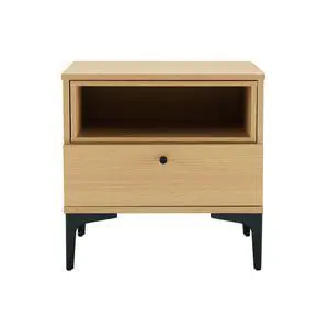 Nightstand In Light Oak Nightstand In Light Oak