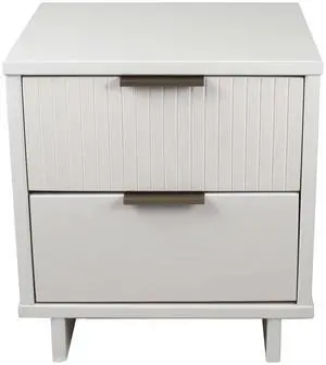 Nightstand In White Nightstand In White