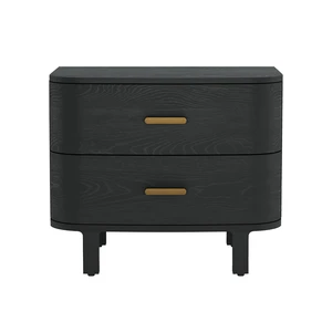 Nightstand In Black Nightstand In Black