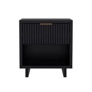 Nightstand In Black Nightstand In Black