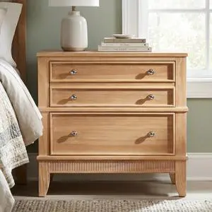 Hazel 3-Drawer Farmhouse Style Fully Assembled Wood Nightstand Sidetable For Living Room, Bedroom(Old Sku:Wf315640Aad,N701P183796N) Hazel 3-Drawer Farmhouse Style Fully Assembled Wood Nightstand Sidetable For Living Room, Bedroom(Old Sku:Wf315640Aad,N701P183796N)