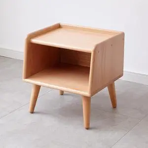 Pure Solid Wood Bedside Cabinet Modern Simple Nightstands European Beech Bedside Cabinet Nordic Bedroom Solid Beech Storage Cabinet 0.4M Pure Solid Wood Bedside Cabinet Modern Simple Nightstands European Beech Bedside Cabinet Nordic Bedroom Solid Beech Storage Cabinet 0.4M