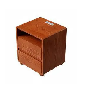 20"Modern Nightstand With 2 Drawers And Shelves Solid Wood Night Stand With Charger Station Mid Century Bedside Table Curved Wood Side Table-Walnut 20"Modern Nightstand With 2 Drawers And Shelves Solid Wood Night Stand With Charger Station Mid Century Bedside Table Curved Wood Side Table-Walnut