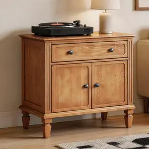 Farmhouse Nightstand With Charging Station, Wood Bedside Table With Drawer & Double-Door Storage Cabinet, End Table With Usb & Type-C Ports For Bedroom, Living Room, Walnut Brown Farmhouse Nightstand With Charging Station, Wood Bedside Table With Drawer & Double-Door Storage Cabinet, End Table With Usb & Type-C Ports For Bedroom, Living Room, Walnut Brown