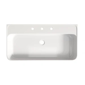 36 Inch Artificial Vanity Top, Solid Surface Integrated Sink with Pre Drilled Faucet Holes Cabinet Faucet and Sink 36 Inch Artificial Vanity Top, Solid Surface Integrated Sink with Pre Drilled Faucet Holes Cabinet Faucet and Sink