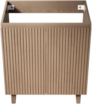 30 Inch Freestanding Storge Cabinet with Double Striped Doors, Basin and Top Faucet Drain Set and Sink Cover Heidelberg 30 Inch Freestanding Storge Cabinet with Double Striped Doors, Basin and Top Faucet Drain Set and Sink Cover Heidelberg