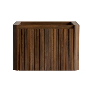24 Inch Wall Mounted Plywood Storage Cabinet, Countertop Basin Faucet, Walnut, Vanities 24 Inch Wall Mounted Plywood Storage Cabinet, Countertop Basin Faucet, Walnut, Vanities