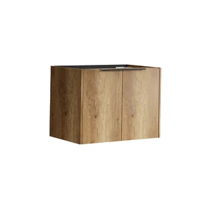 30 Inch Vanity Cabinet Without Sink Oak Wall Mounted Floating Vanity with Doors, Golden Oak, MDF, Vanities 30 Inch Vanity Cabinet Without Sink Oak Wall Mounted Floating Vanity with Doors, Golden Oak, MDF, Vanities