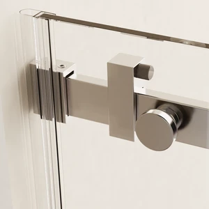 46 to 48 Inch 76 Inch Frameless Single Sliding Shower Doors, Sliding Shower Door 16 8 mm SGCC Tempered Glass 46 to 48 Inch 76 Inch Frameless Single Sliding Shower Doors, Sliding Shower Door 16 8 mm SGCC Tempered Glass