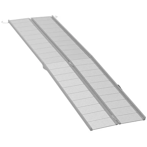 Portable Wheelchair Ramp, Threshold Handicap Ramp, Silver, Aluminum, Beauty Personal Care Portable Wheelchair Ramp, Threshold Handicap Ramp, Silver, Aluminum, Beauty Personal Care