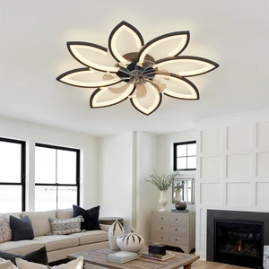 35.4 in Ceiling Fan with Lights, Remote Control Color Temperatures Gear Wind Speed Fan, Black, Acrylic, Fans 35.4 in Ceiling Fan with Lights, Remote Control Color Temperatures Gear Wind Speed Fan, Black, Acrylic, Fans