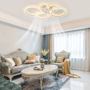 39inches Ceiling Fan with Lights, Remote Control and App Control Dimmable with Remote Blades Speeds Wind, White, Iron 39inches Ceiling Fan with Lights, Remote Control and App Control Dimmable with Remote Blades Speeds Wind, White, Iron