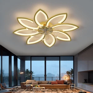 35inches Ceiling Fan with Lights Remote Control Dimmable LED, Gear Wind Speed Fan Timing, Gold, Iron and Plastic, Fans 35inches Ceiling Fan with Lights Remote Control Dimmable LED, Gear Wind Speed Fan Timing, Gold, Iron and Plastic, Fans